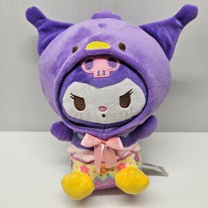 Hello Kitty Kuromi Easter Disguise 10 inch Sanrio Purple Plush stuffed Toy